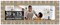 39x13 Silver Wide Bamboo Picture Frame - UV Acrylic, Foam Board Backing, Hanging Hardware